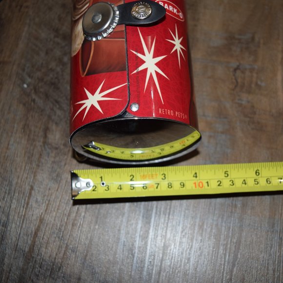 Vintage Littlearth "Yorkie in a bag" Bark-O Novelty Crossbody Canister Metal - Picture 9 of 10
